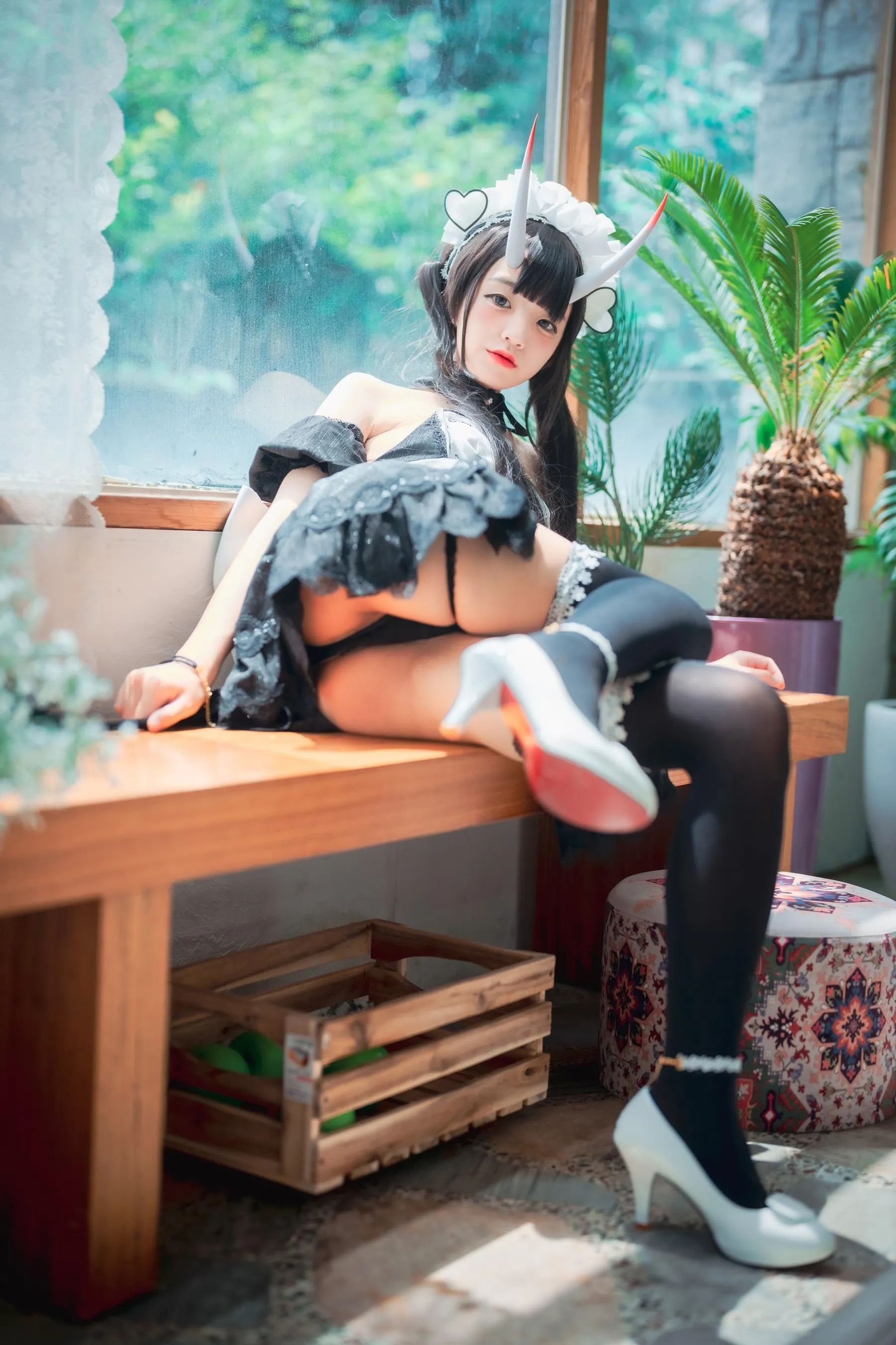 Jenny 정제니 – NO.51 [DJAWA] Photo Maid Mansion Noshiro S.Ver [125P]插图9